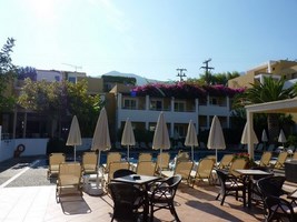 Vu  partir du bar